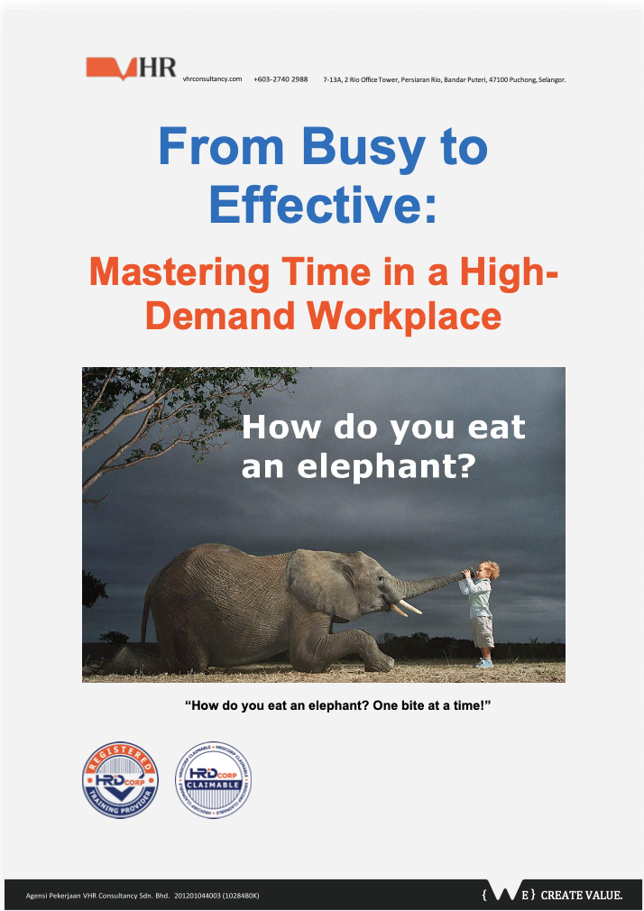 From Busy to Effective: Mastering Time in a High-Demand Workplace